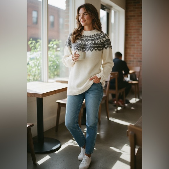 NWT ICEWEAR FRÓÐNÝ Long Wool Sweater Dress - Picture 6 of 6